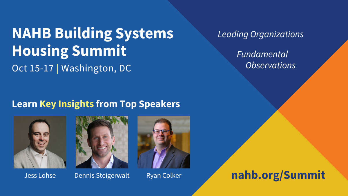 NAHB Building Systems Housing Summit